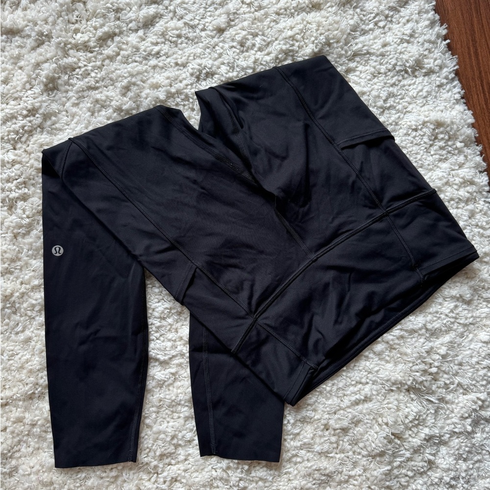 lululemon athletica Black Legging / Capris